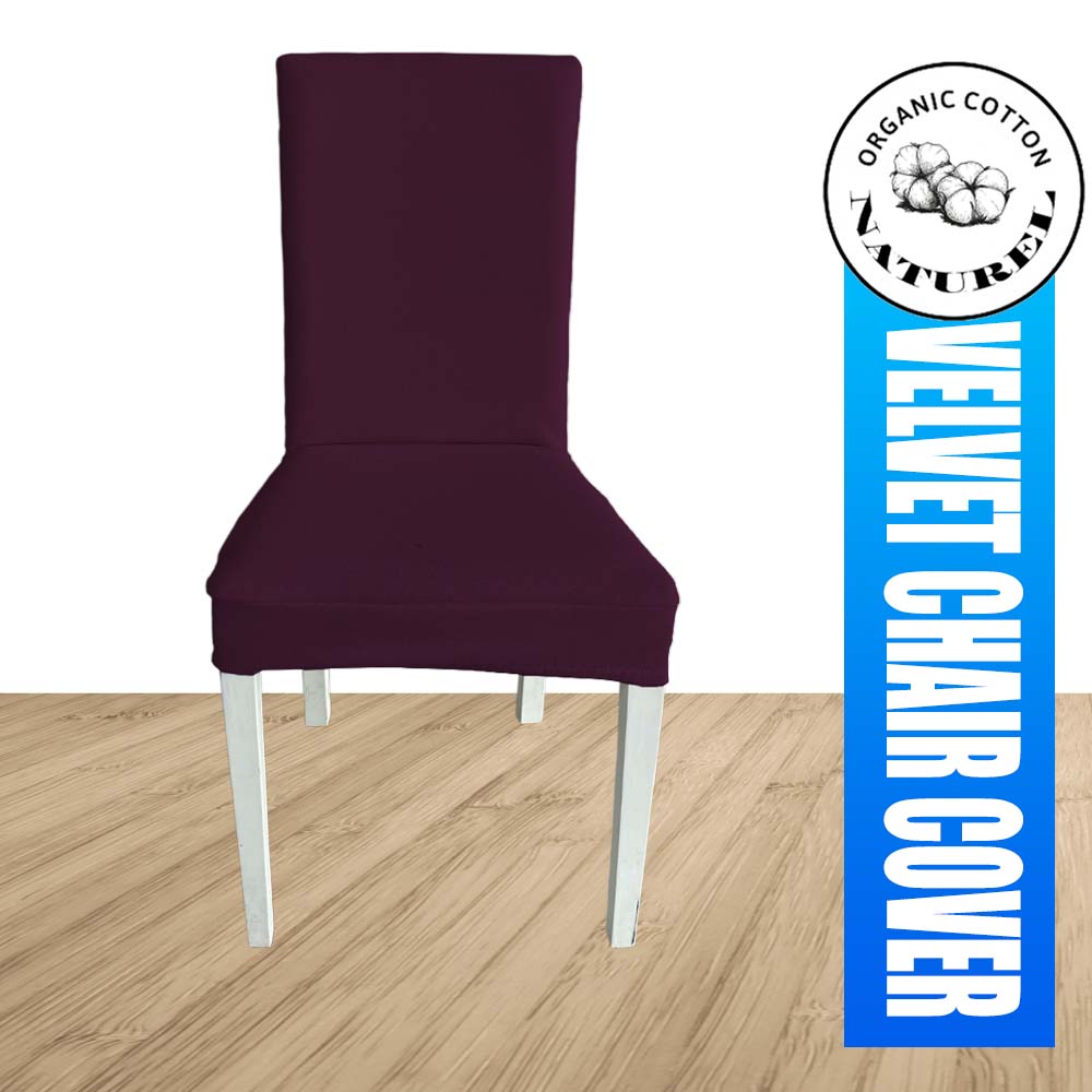 Plum chair covers sale