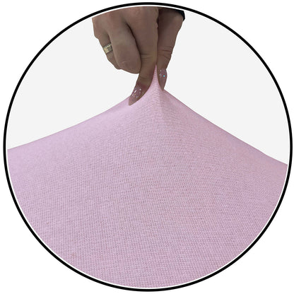 Our Cotton Fabric Sofa Cover Dust Pink Color 3+2+1+1