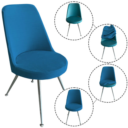 Our Velvet Fabric Dining Chair Covers Deep Teal Color